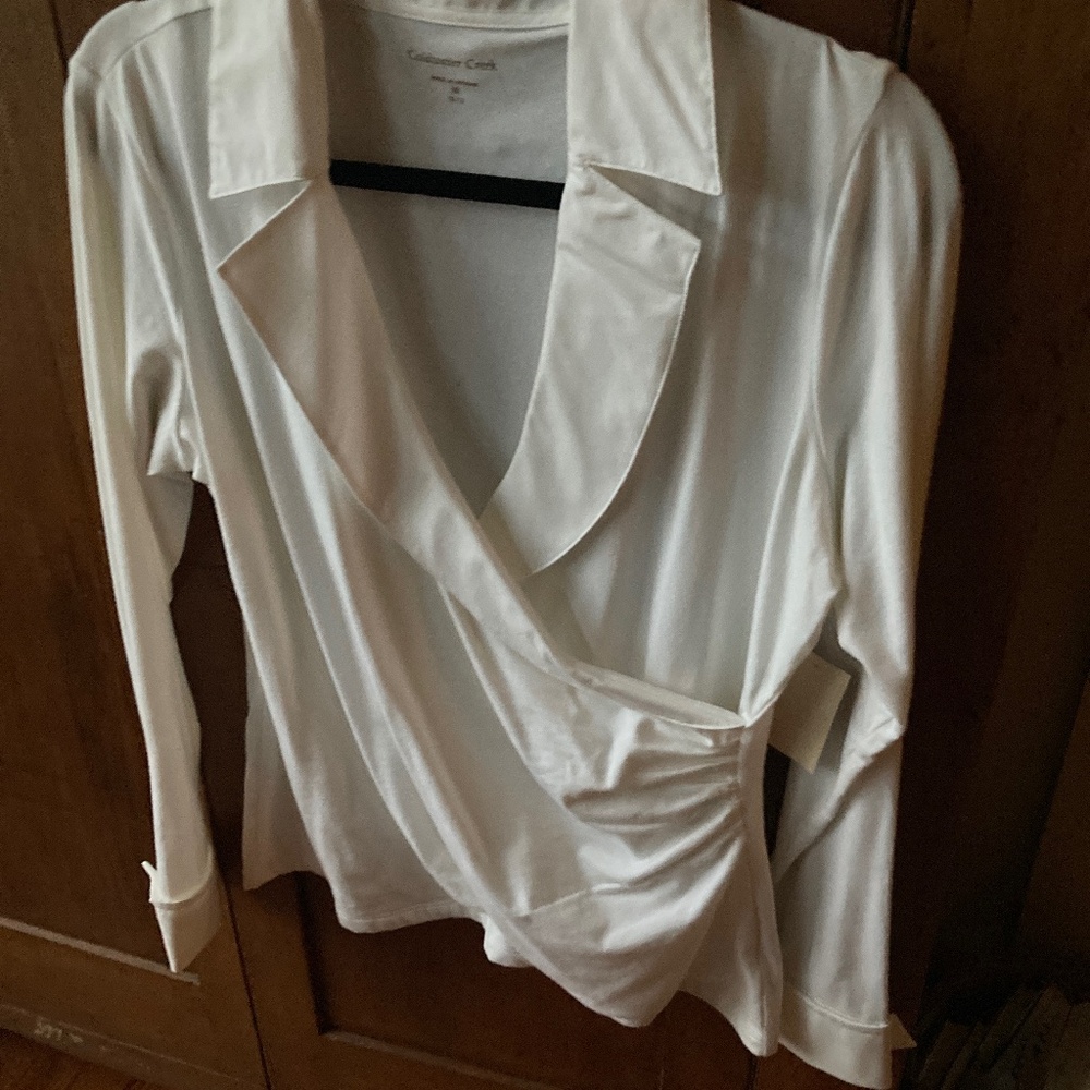 White tuxedo shirt